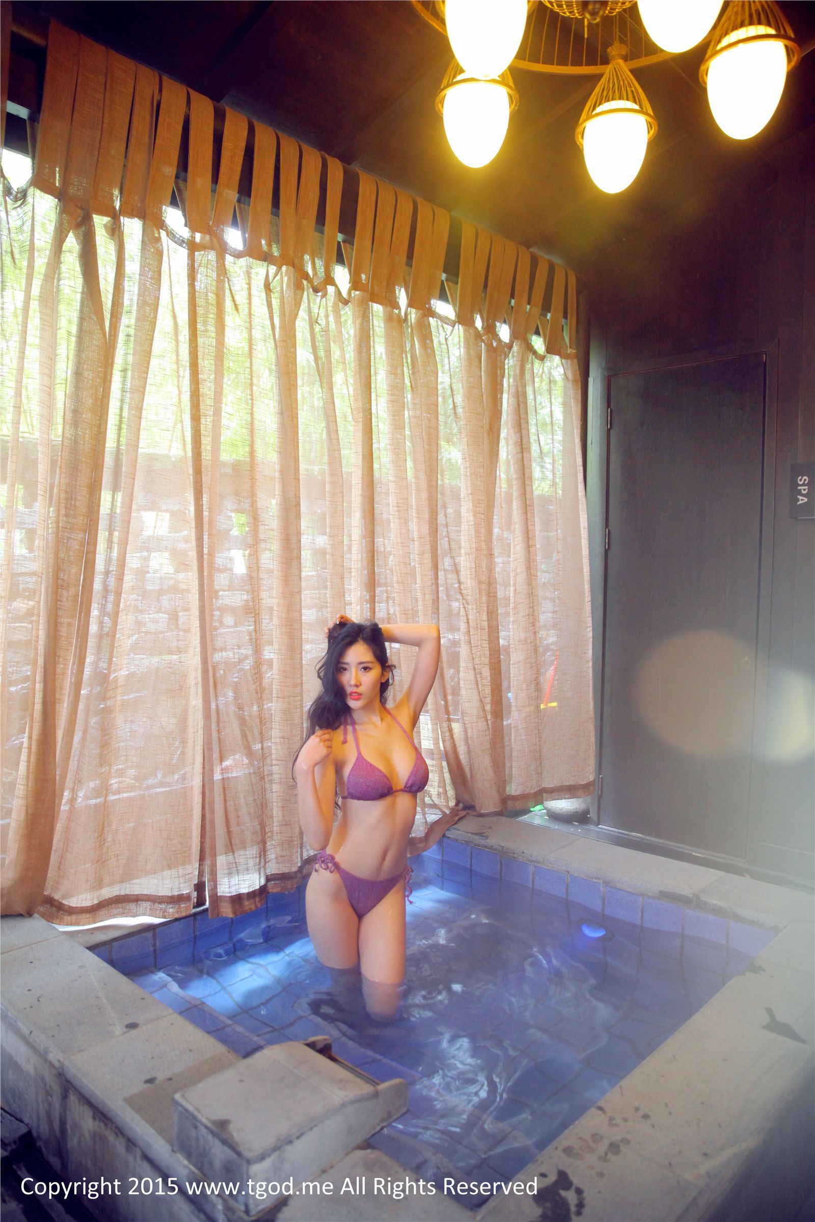 [TGOD推女神]2015.05.07 女神驾到 咸宁浪口森林温泉 韩盼盼